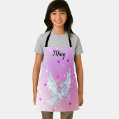 Magical color start white unicorn schort (Insitu)