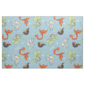 Magical Creatures Vintage Pattern Stof (Fat Quarter)