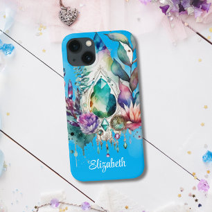 Magical Crystals Dreamcatcher iPhone 13 Hoesje