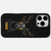 Magical Deer Black Case-Mate iPhone Case (Achterkant (horizontaal))