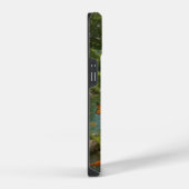 Magical Dragon Garden iPhone 14 Case – Whimsical F Hoesje (Rechterkant)