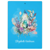 Magical Dreamcatcher Mystical Aqua Klembord (Achterkant)