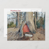 Magical Elf House Briefkaart (Voorkant / Achterkant)