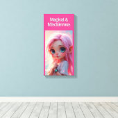 Magical Elfie Canvas Afdruk (Insitu (Houten vloer))