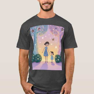 Magical Evening Walk with Mom caesium vintage T-shirt