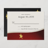 Magical Event Reply Kaart (Voorkant / Achterkant)