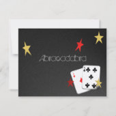 Magical Event Reply Kaart (Achterkant)