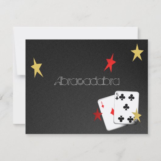 Magical Event Reply Kaart (Achterkant)