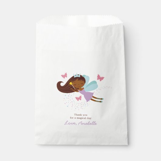 Magical Fairy Princess Birthday Party Bedankzakje (Voorkant)