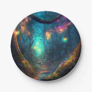 Magical Fairy Princess Fantasy Pixie Dust Party Papieren Bordje