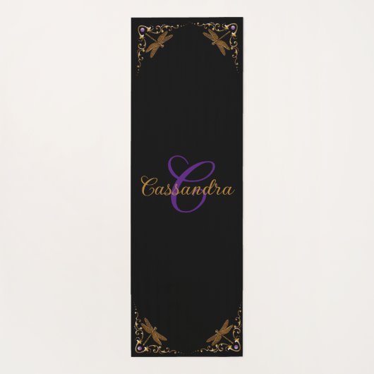Magical Fairy Tale Fantasy Personalized Yogamat (Achterkant)