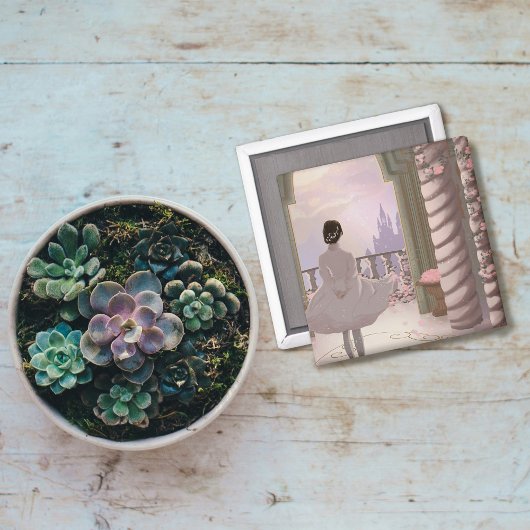 Magical Fairy Tale Palace Magnet Magneet