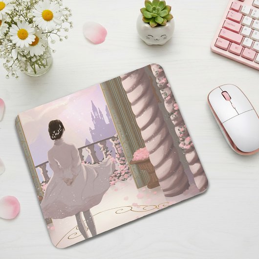 Magical Fairy Tale Palace Mouse Pad Muismat