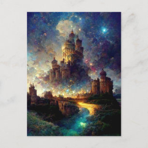 Magical Fantasy Castle Briefkaart