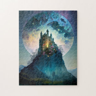 Magical Fantasy Castle Jigzaag Puzzle Legpuzzel