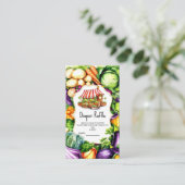 Magical Farmer's Market Baby shower Informatiekaartje (Staand voorkant)