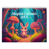 Magical Forest Creatures Fantasy 2026 Kalender (Hoes)