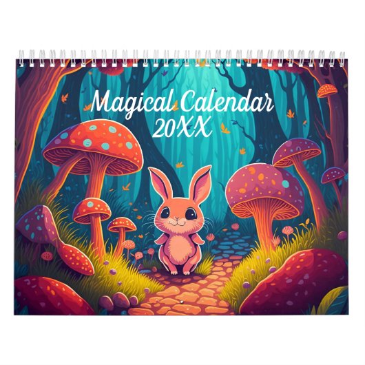 Magical Forest Creatures Fantasy 2026 Kalender (Hoes)