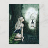 Magical Forest Elf Briefkaart (Voorkant)