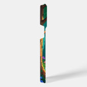 Magical Forest Pixel Art gepersonaliseerde naam iPhone Hoesje (Rechterkant)