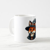 Magical Fox beroemd gemaakt door Wizard Fantasy Koffiemok (Voorkant links)