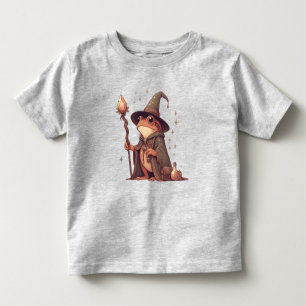 Magical Frog Wizard Kinder Shirts