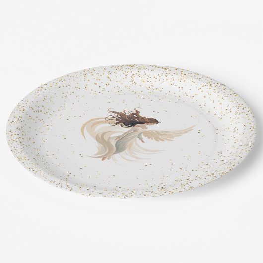 Magical Garden Fairy Paper Borden Papieren Bordje (Gekanteld)