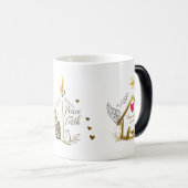 Magical Golden Nativity Color Morphing Mug  (Devant droit)