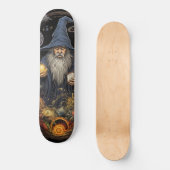 Magical Gothic Wizard Skateboard (Voorkant)