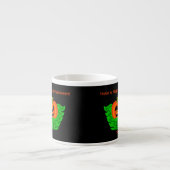 Magical Halloween Pumpkin Espresso Mok (Voorkant)
