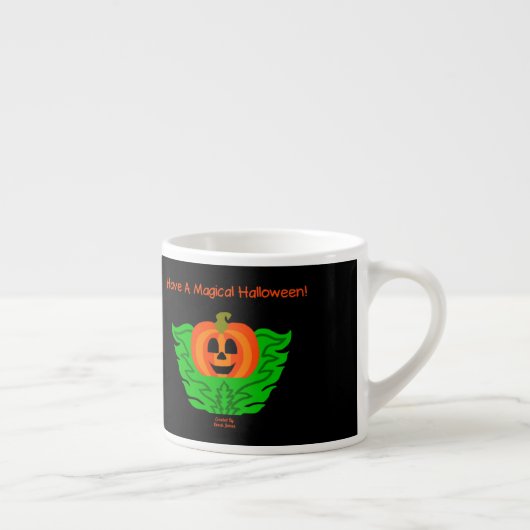Magical Halloween Pumpkin Espresso Mok (Rechts)