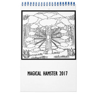 Magical Hamster 2017 Calendar Kalender