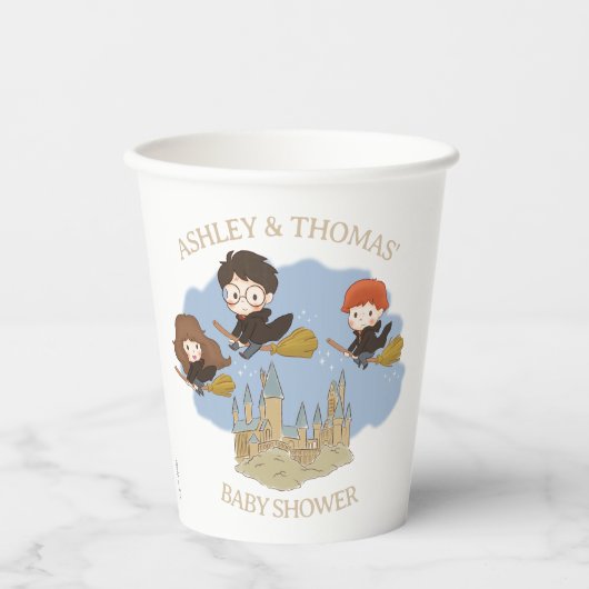 Magical Harry Potter and Hogwarts Baby Shower Papieren Bekers (Voorkant)