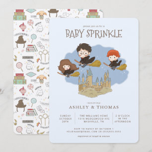 Magical Harry Potter and Hogwarts Baby Sprinkle Kaart