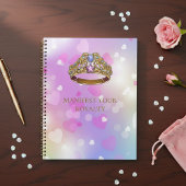 Magical Heart Tiara Spiral Notebook
