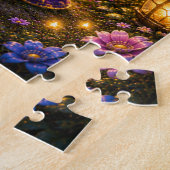 Magical Hedgehog Wizard Jigsaw Puzzle Legpuzzel (Zijkant)