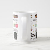 Magical Hermione Granger Waterverf Extra Grote Beker (Achterkant)