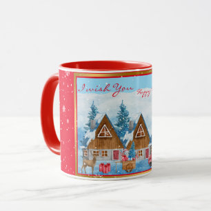 Magical Holiday Winter Landscape Customize Mok