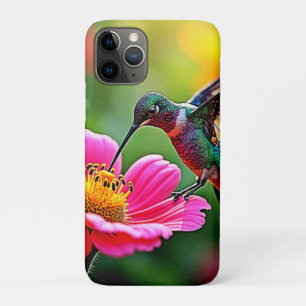 Magical Hummingbird Moments Design iPhone 11 Pro Hoesje