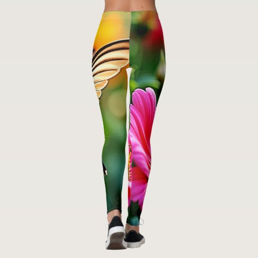 Magical Hummingbird Moments Design Leggings (Achterkant)