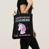 Magical Kindergarten Teacher Unicorn Education Draagtas (Dichtbij)