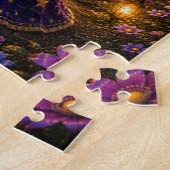 Magical Kitten Wizard Jigsaw Puzzle (Côté)