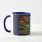 Magical Koi Fish Zen Garden Night Mug (Gauche)