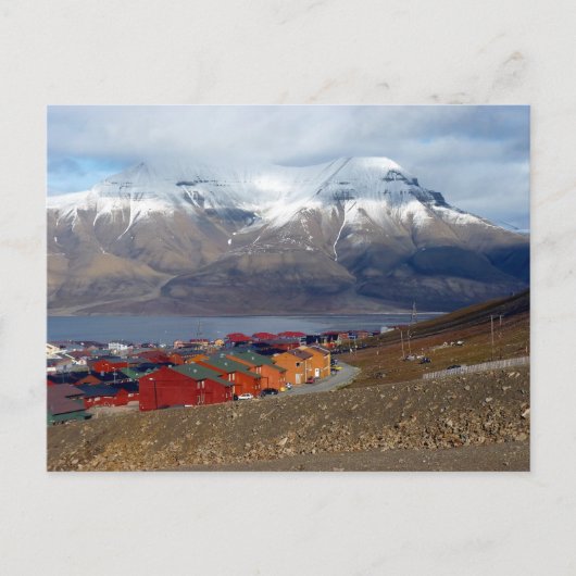 Magical Longyearbyen, Svalbard Briefkaart (Voorkant)