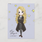 Magical Luna Lovegood Waterverf Uitnodiging Briefkaart (Voorkant)