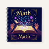Magical Math Enlightenment Notebook | Personalized Notitieboek (Voorkant)