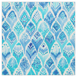 MAGICAL MERBIRD Boho Mermaid Feather Nautical Stof