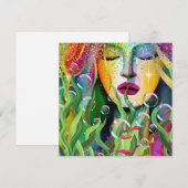 Magical Mermaid Feestdagenkaart (Voorkant / Achterkant)