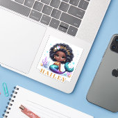 Magical Mermaid Sticker (Laptop met iPhone)