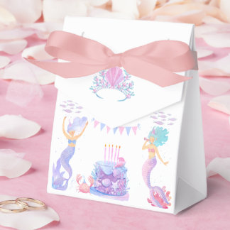 Magical Mermaid Under the Sea Kids Birthday Bedankdoosjes